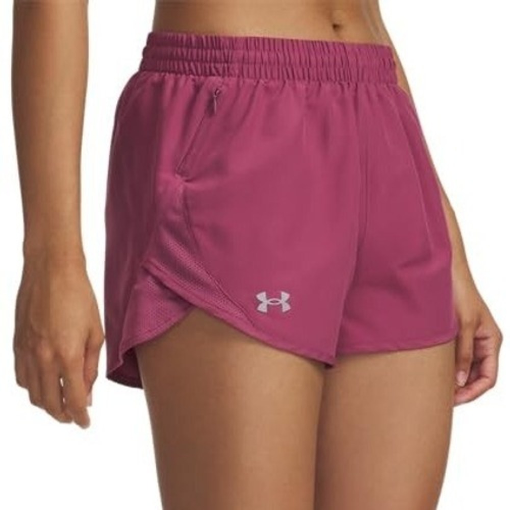 Under Armour Fly By 2.0 Running Shorts Berry Pink Athletic Gym Training XL NWT